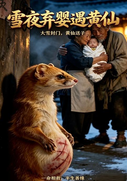 雪夜弃婴遇黄仙