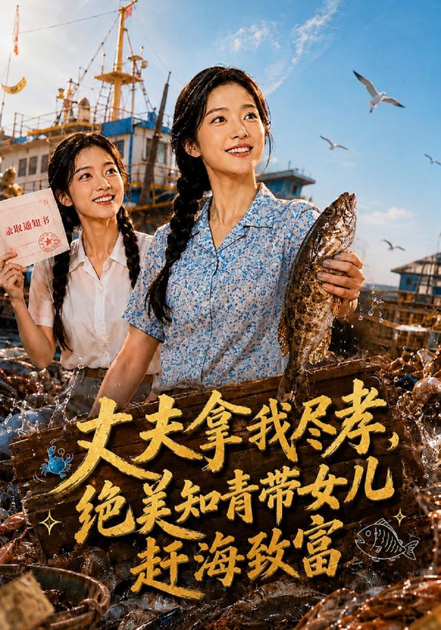 丈夫拿我尽孝，绝美知青带女儿赶海致富 cover