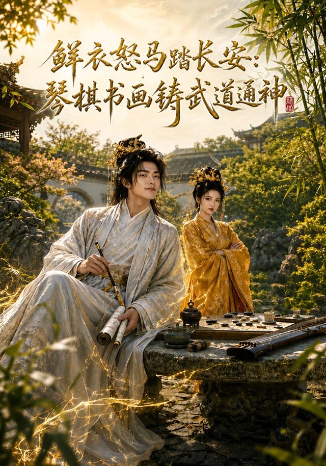 鲜衣怒马踏长安：琴棋书画铸武道通神 cover