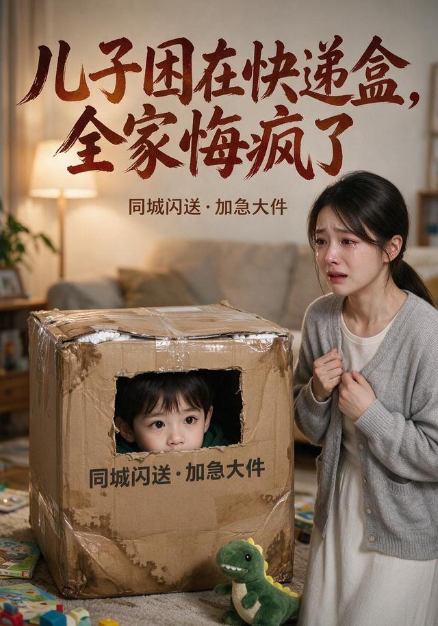 儿子困在快递盒，全家悔疯了