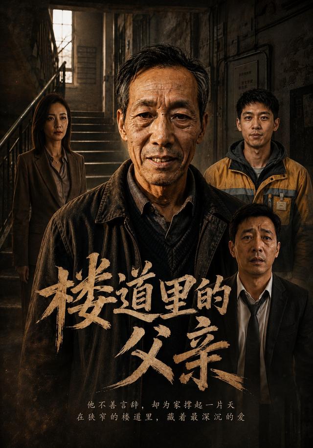楼道里的父亲