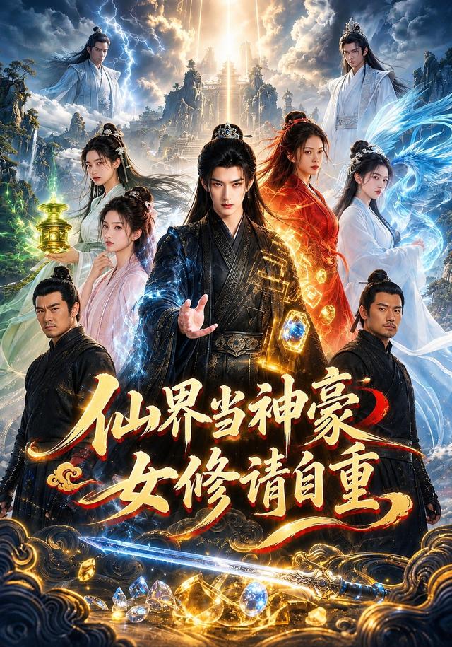 仙界当神豪，女修请自重 cover