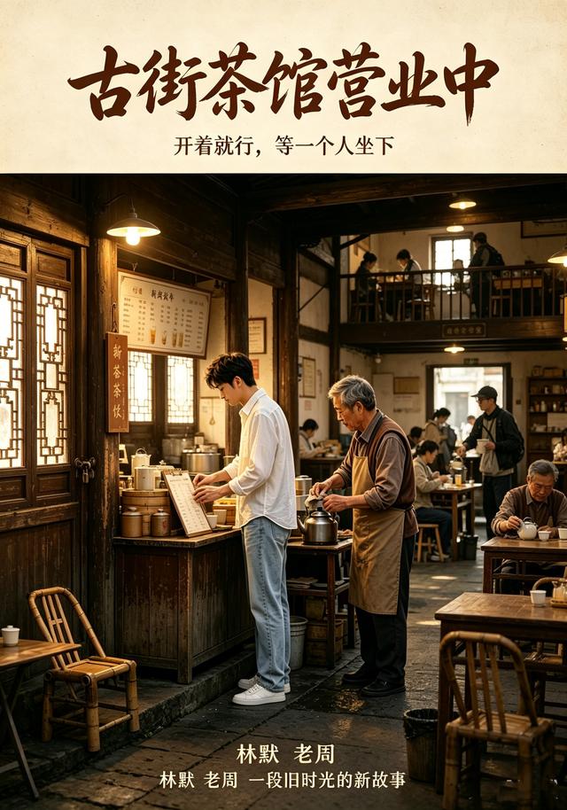 古街茶馆营业中
