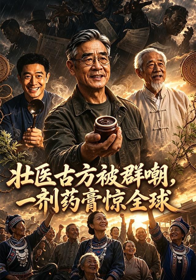 壮医古方被群嘲，一剂药膏惊全球 cover