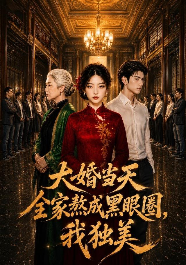 大婚当天全家熬成黑眼圈，我独美