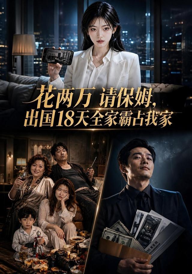 花两万请保姆，出国18天全家霸占我家