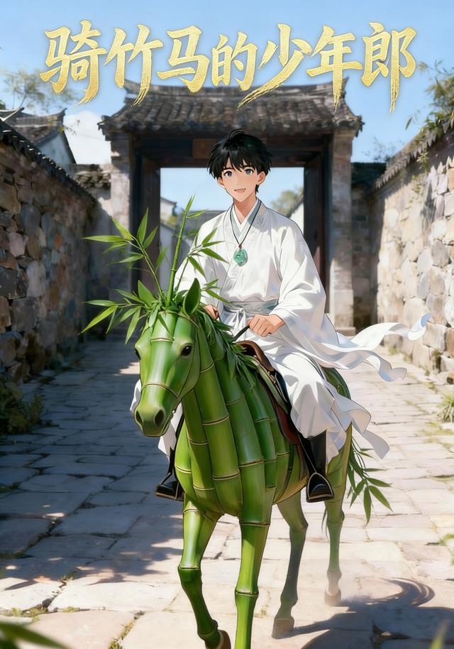 骑竹马的少年郎