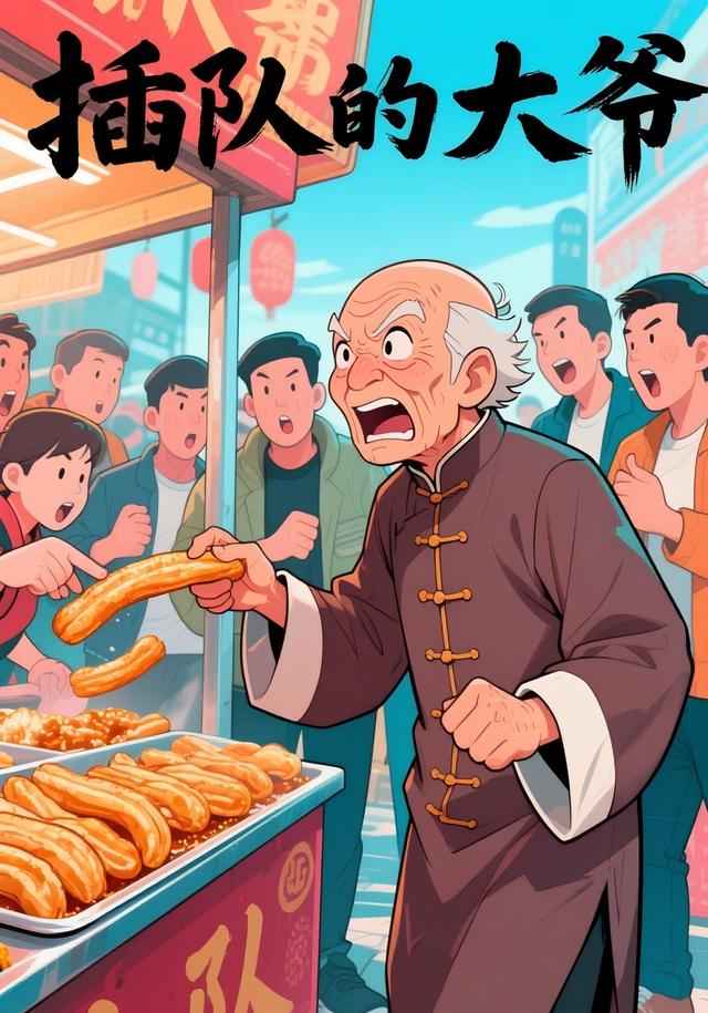 插队的大爷封面图