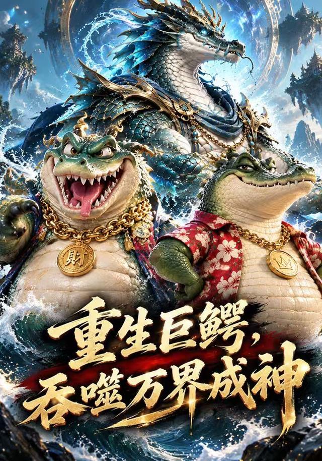 重生巨鳄，吞噬万界成神