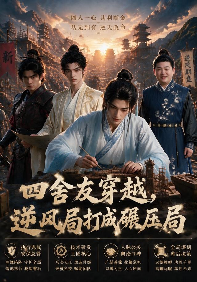 四舍友穿越，逆风局打成碾压局 cover