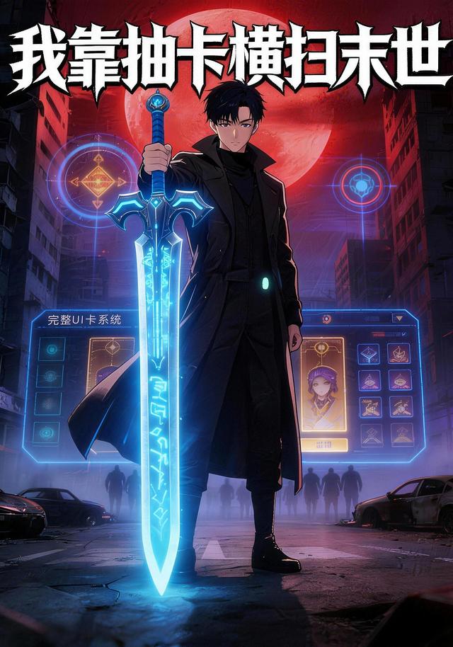 我靠抽卡横扫末世封面图