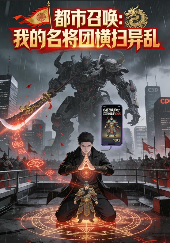 都市召唤：我的名将团横扫异乱封面图