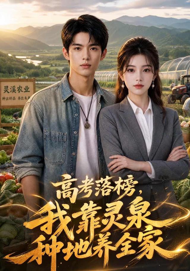 高考落榜，我靠灵泉种地养全家 cover