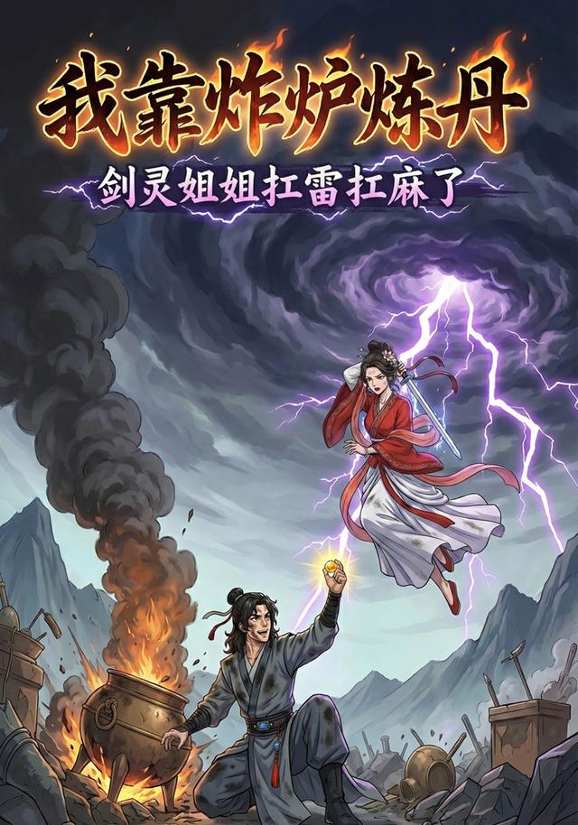 我靠炸炉炼丹，剑灵姐姐扛雷扛麻了