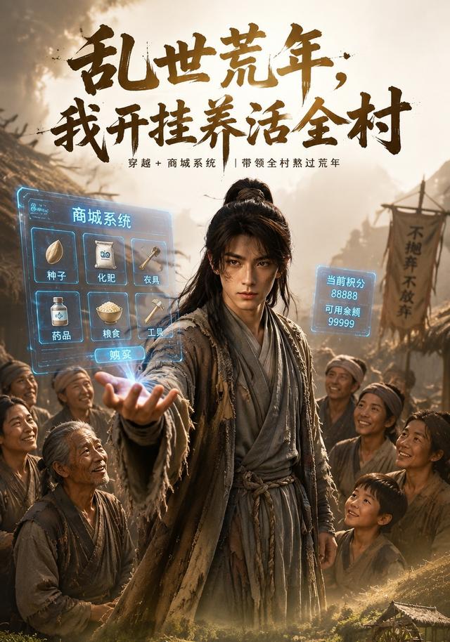 乱世荒年，我开挂养活全村 cover
