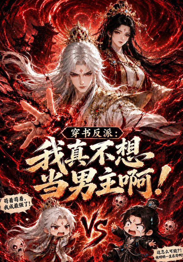 穿书反派：我真不想当男主啊 cover