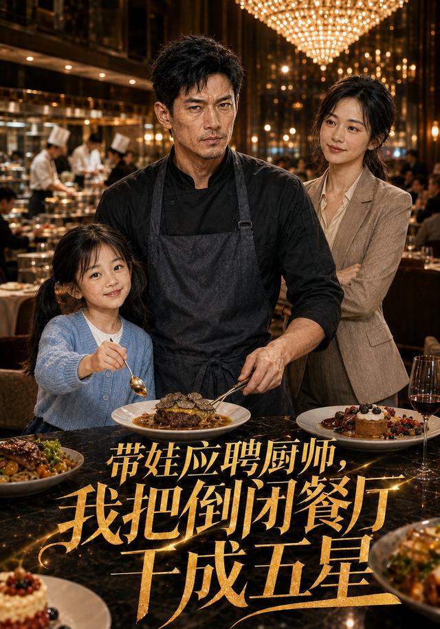 带娃应聘厨师，我把倒闭餐厅干成五星 cover
