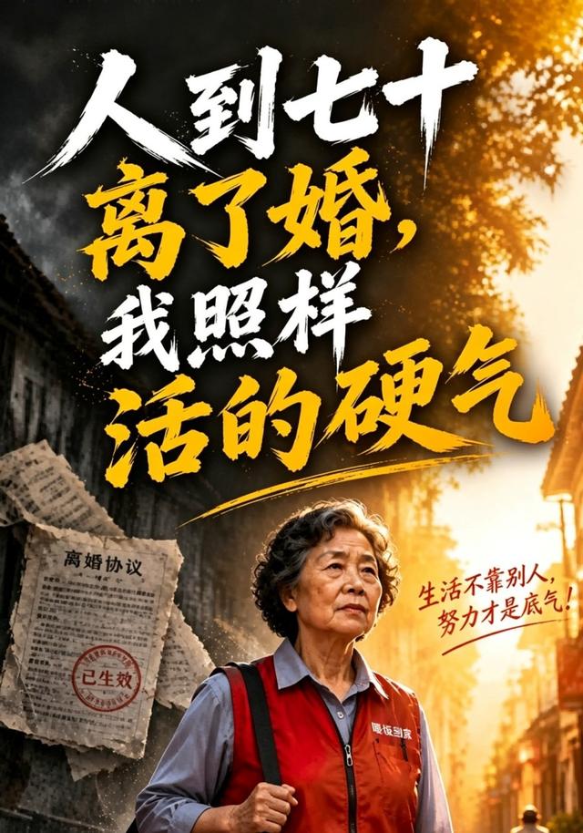 人到七十离了婚，我照样活的硬气 cover