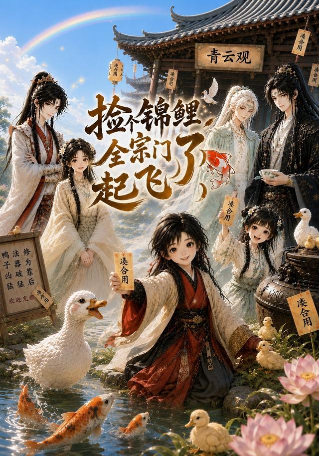 捡个锦鲤，全宗门起飞了 cover