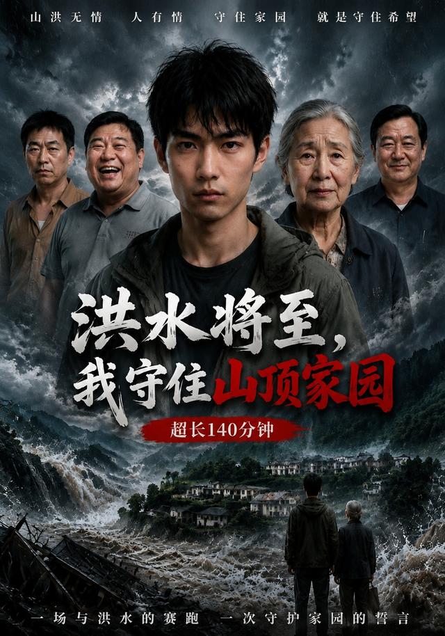 洪水将至，我守住山顶家园