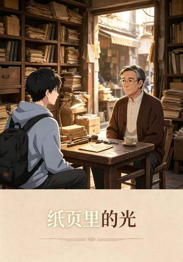 纸页里的光 cover