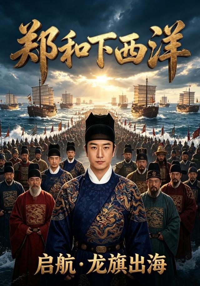 郑和下西洋启航龙旗出海 cover