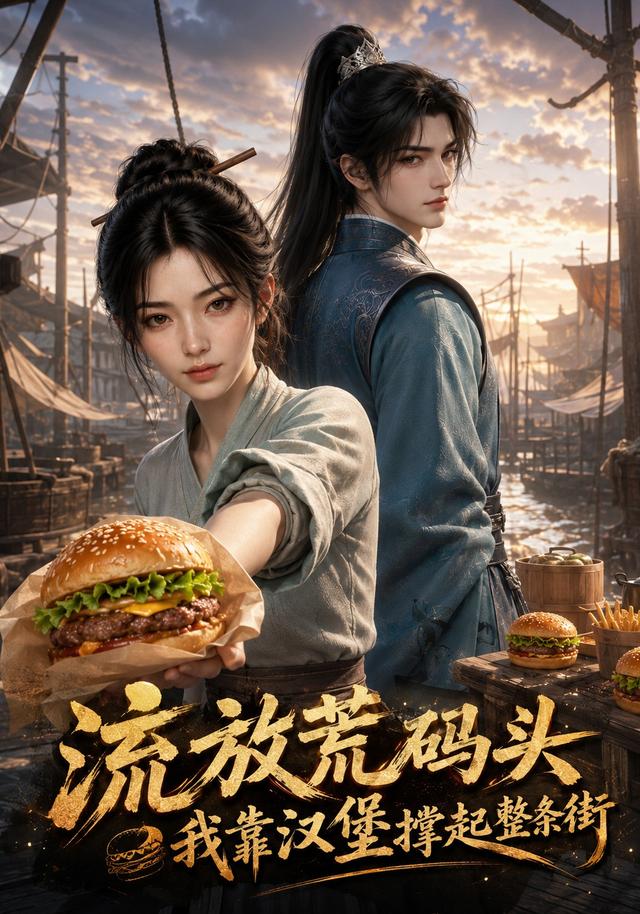 流放荒码头，我靠汉堡撑起整条街 cover