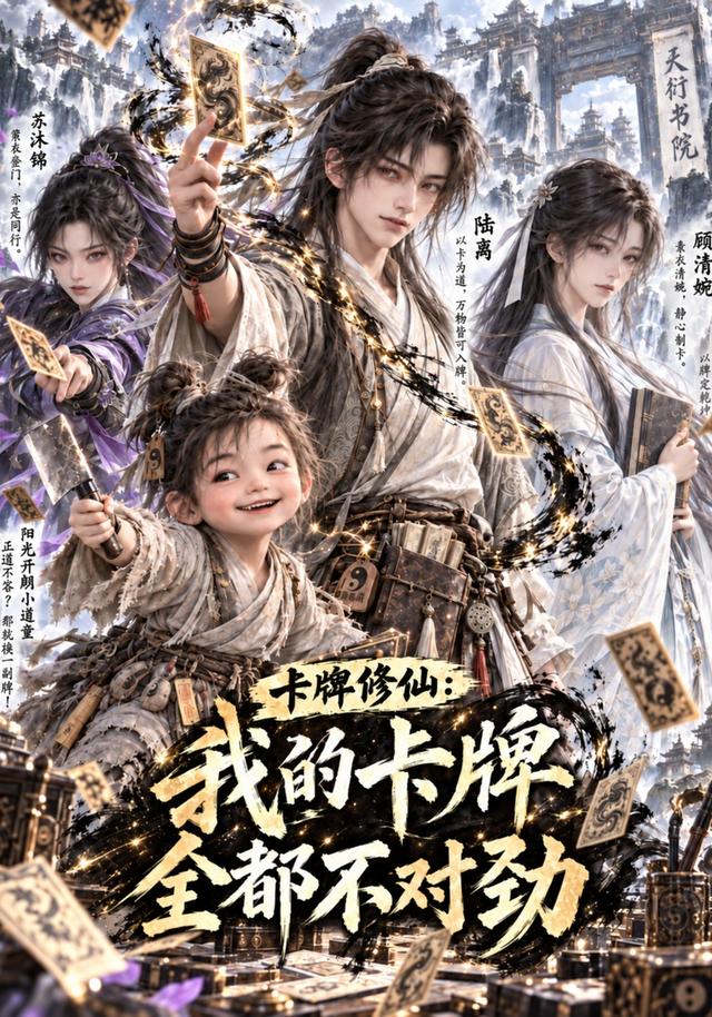 卡牌修仙：我的卡牌全都不对劲 cover