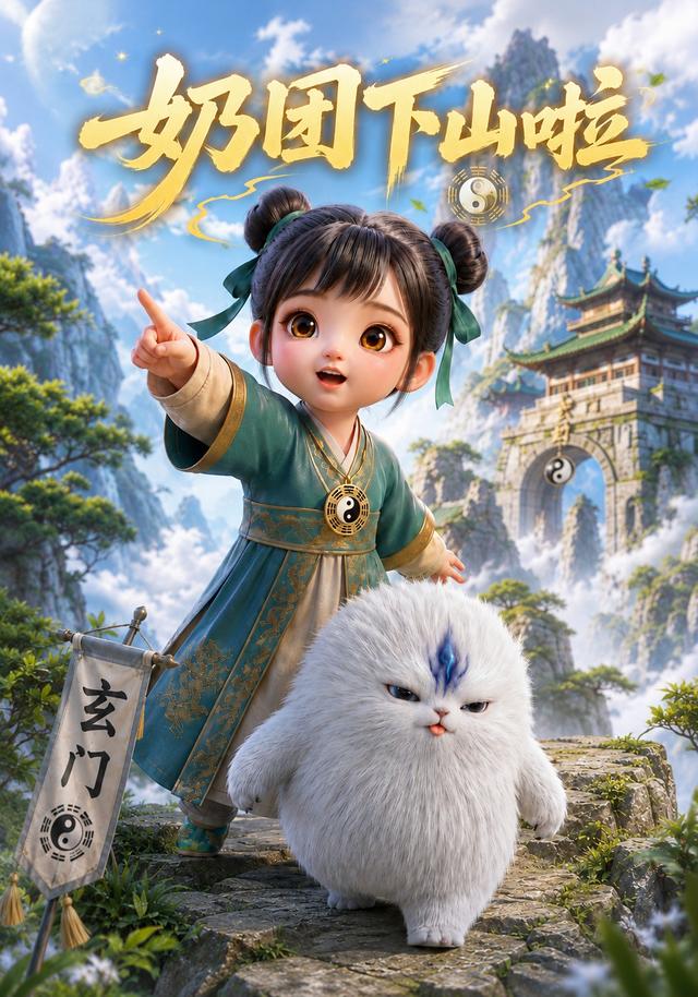 奶团下山啦