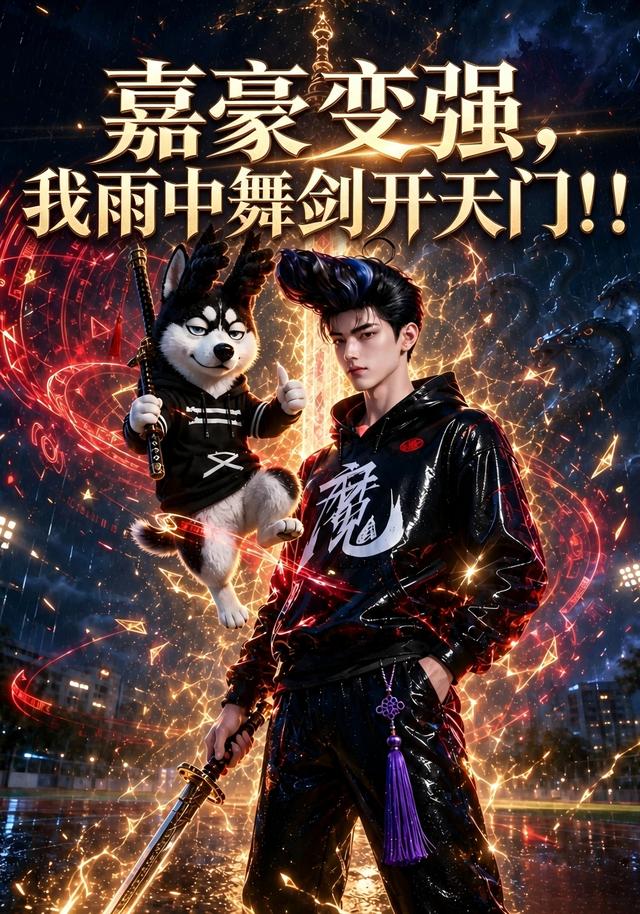 嘉豪变强，我雨中舞剑开天门！！