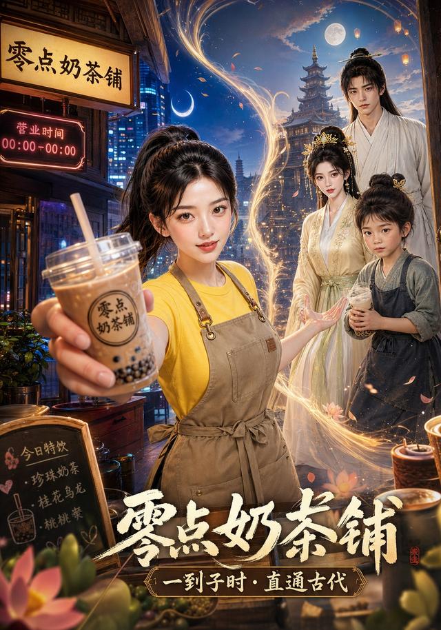 零点奶茶铺：一到子时直通古代 cover
