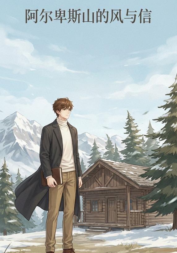 阿尔卑斯山的风与信封面图