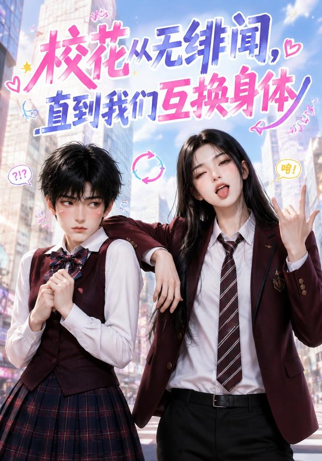 校花从无绯闻，直到我们互换身体