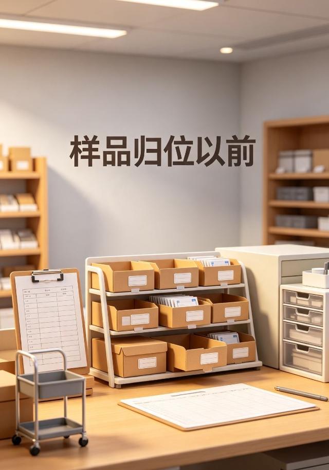 样品归位以前
