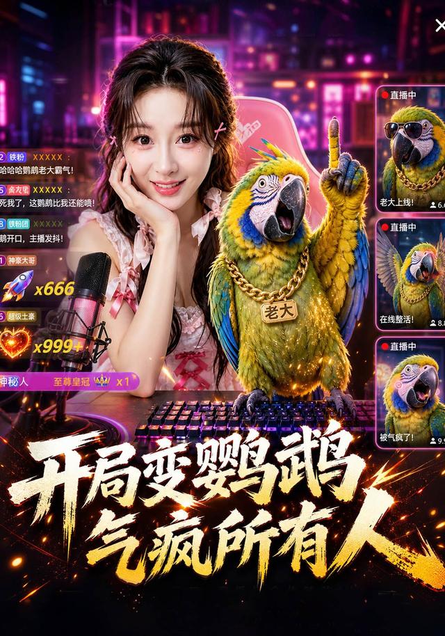 开局变鹦鹉气疯所有人
