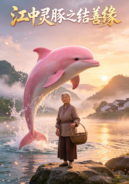 江中灵豚之结善缘