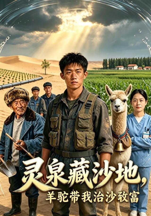 灵泉藏沙地，羊驼带我治沙致富 cover