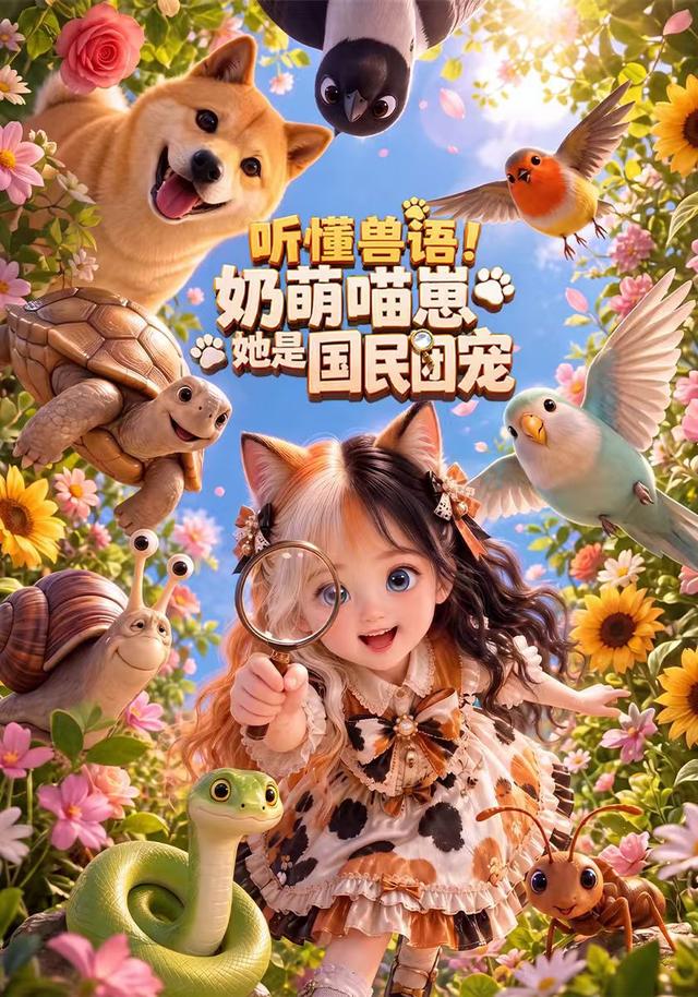 听懂兽语！奶萌喵崽她是国民团宠