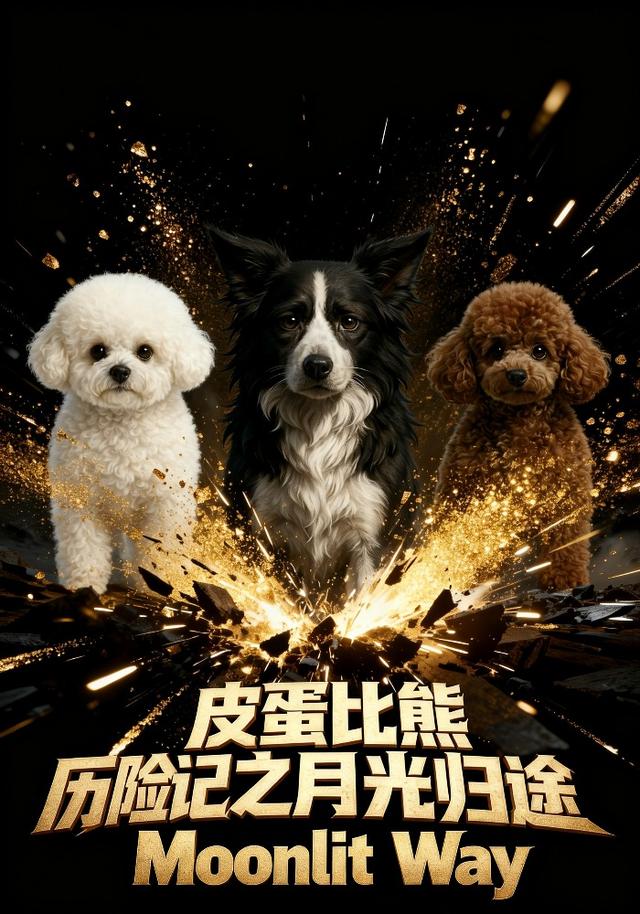 皮蛋比熊历险记之月光归途封面图