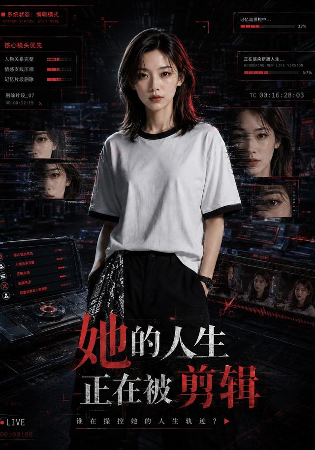她的人生正在被剪辑 cover
