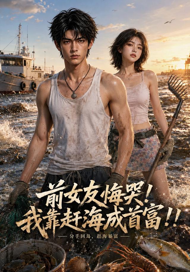 前女友悔哭！我靠赶海成首富！