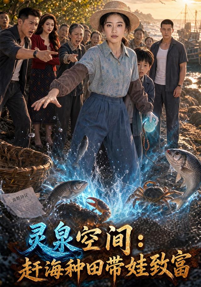 灵泉空间：赶海种田带娃致富 cover