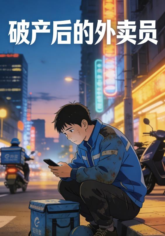 破产后的外卖员