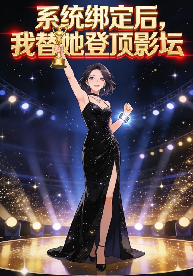 系统绑定后 我替她登顶影坛封面图