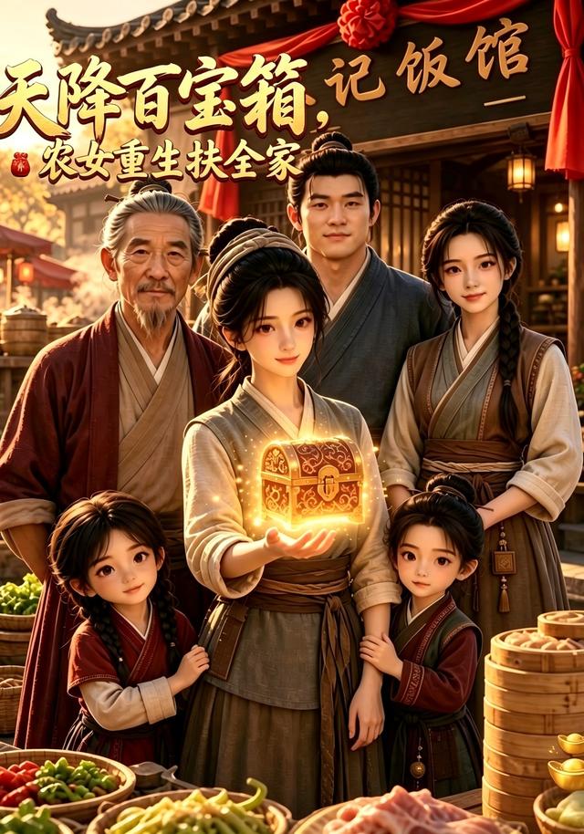 天降百宝箱，农女重生扶全家 cover