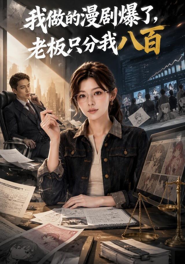 我做的漫剧爆了，老板只分我八百 cover
