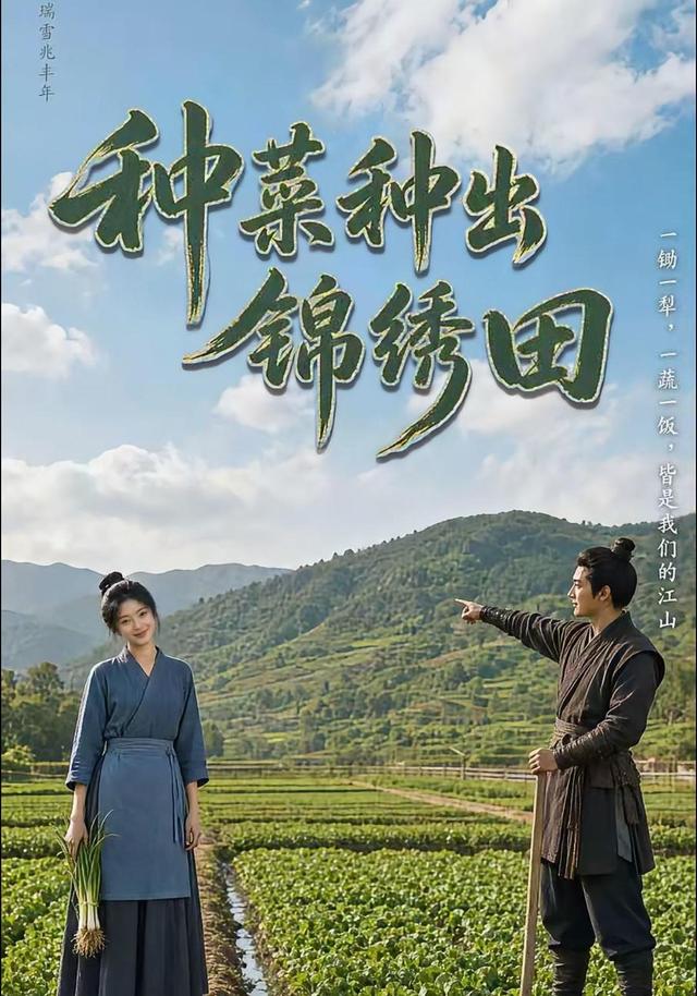 种菜种出锦绣田