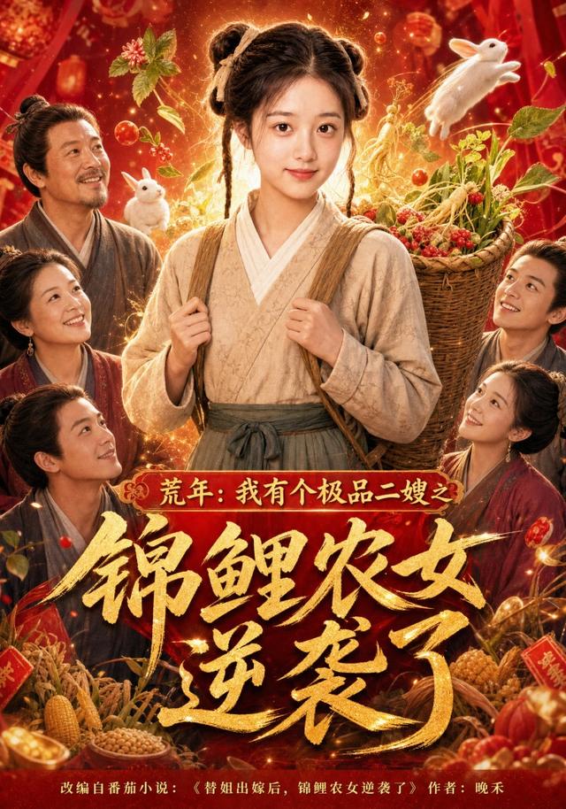 荒年：我有个极品二嫂之锦鲤农女逆袭了