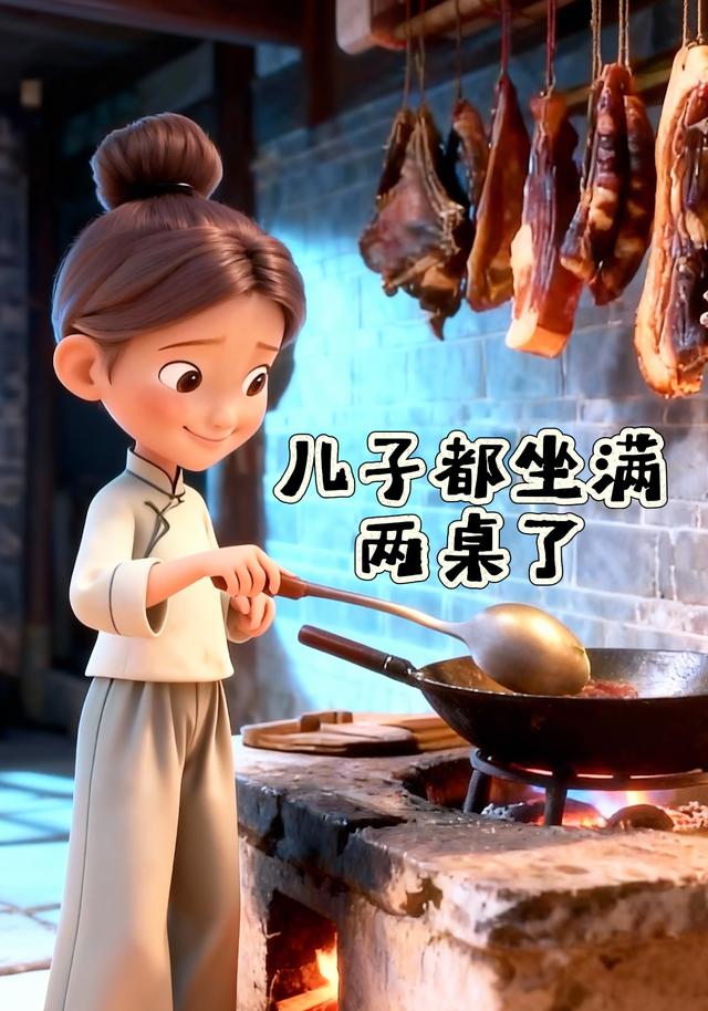 儿子都坐满两桌了