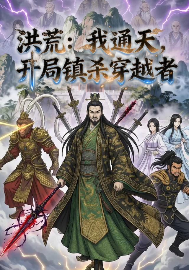 洪荒：我通天，开局镇杀穿越者封面图